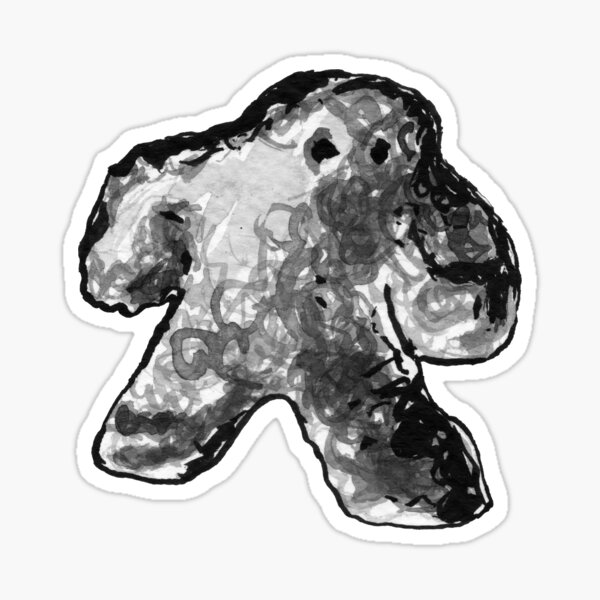 Item preview, Clay Golem Painting #2 designed and sold by GolemStickers.