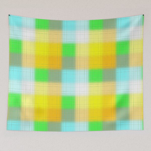 Item preview, Overlapping Plaid: Day/Beach/Summer designed and sold by SarahJosArt.