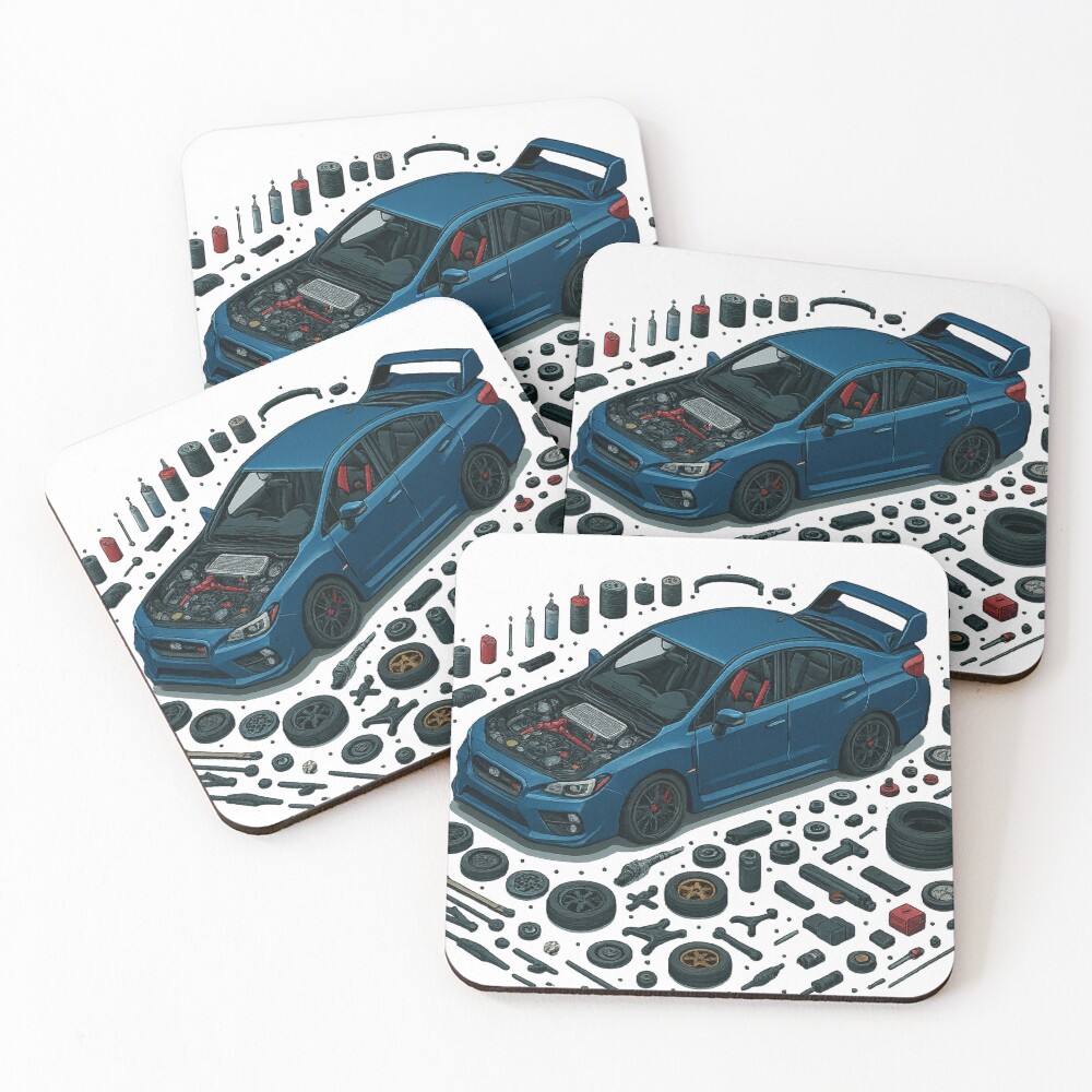 Item preview, Coasters (Set of 4) designed and sold by PRSubiFlow.