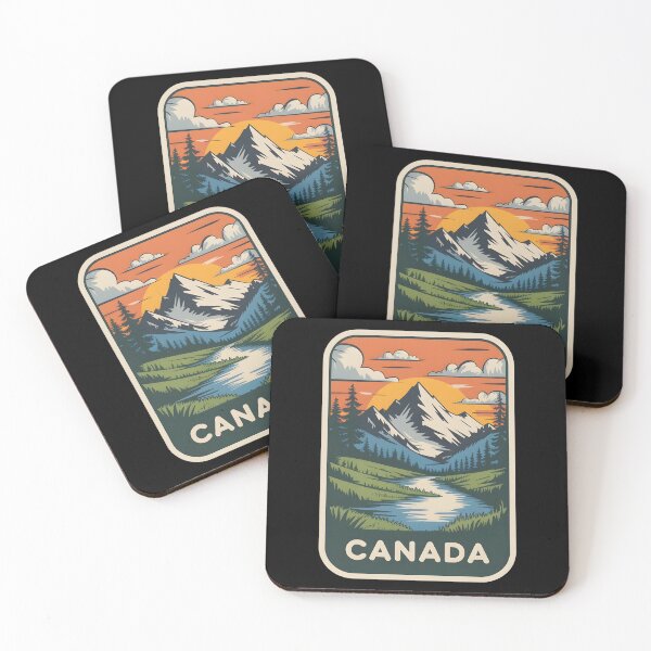 Item preview, Canada Travel Decal designed and sold by Paper Drip.