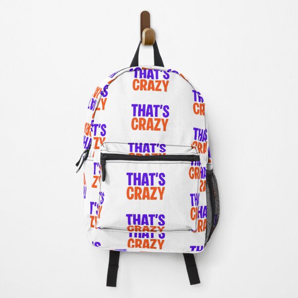 Item preview, That’s Crazy, purple and orange designed and sold by Memes N Lore .