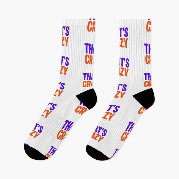 Item preview, That’s Crazy, purple and orange designed and sold by Memes N Lore .