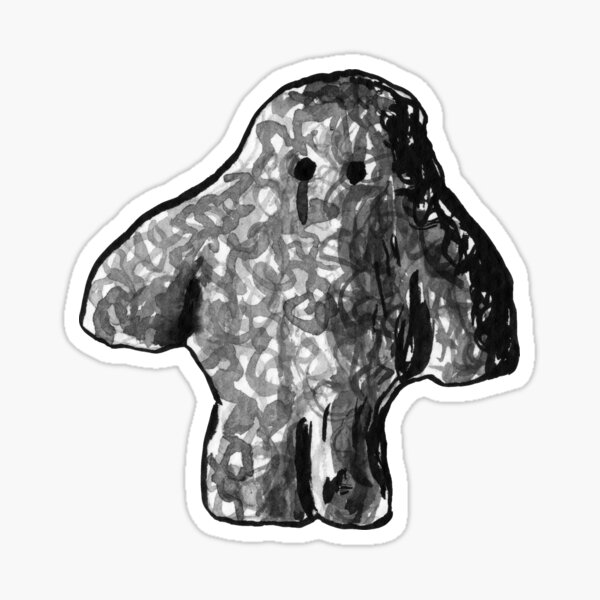 Item preview, Clay Golem Painting #8 designed and sold by GolemStickers.