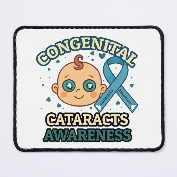 Item preview, Congenital Cataracts Awareness – Cute Blind Baby designed and sold by Eyepatch-Jacks.