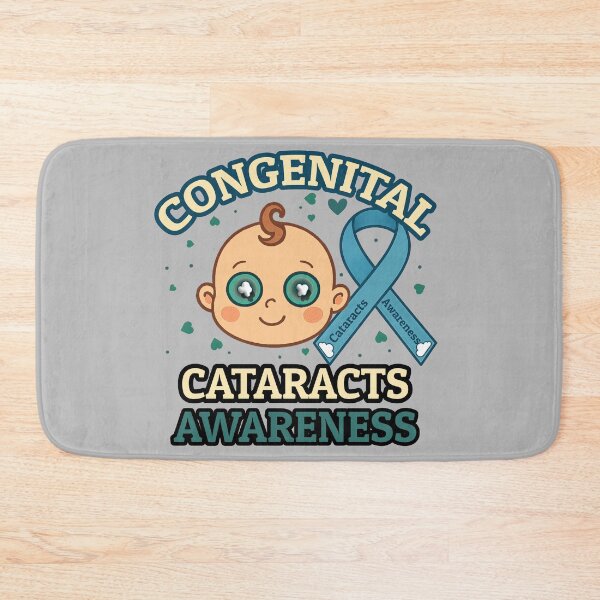 Item preview, Congenital Cataracts Awareness – Cute Blind Baby designed and sold by Eyepatch-Jacks.