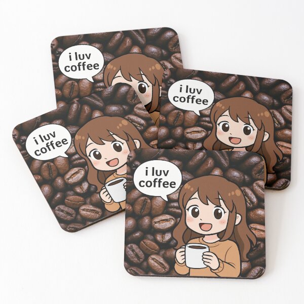 Item preview, I Luv Coffee designed and sold by Donkey's Salad.