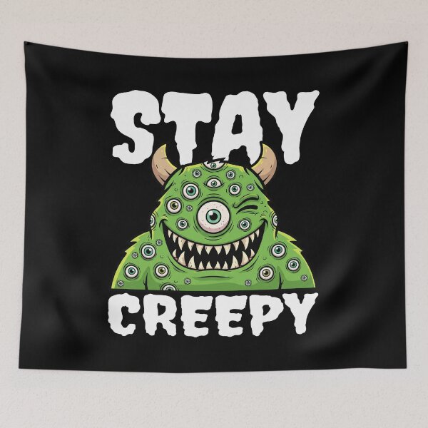 Item preview, STAY SCREEPY - MONSTER HALLOWEEN designed and sold by KEF Custom.