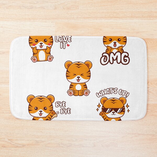 Item preview, Tiger Pack Cute Cub designed and sold by HimayaStudio.