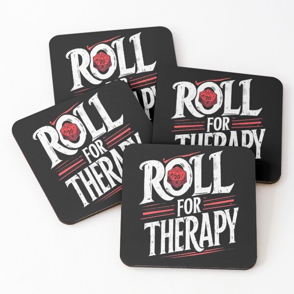 Item preview, Roll For Therapy designed and sold by Nerd Forge.