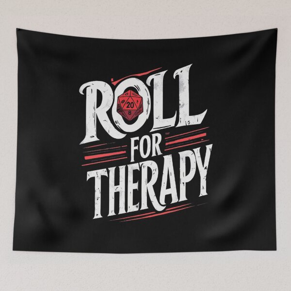 Item preview, Roll For Therapy designed and sold by Nerd Forge.