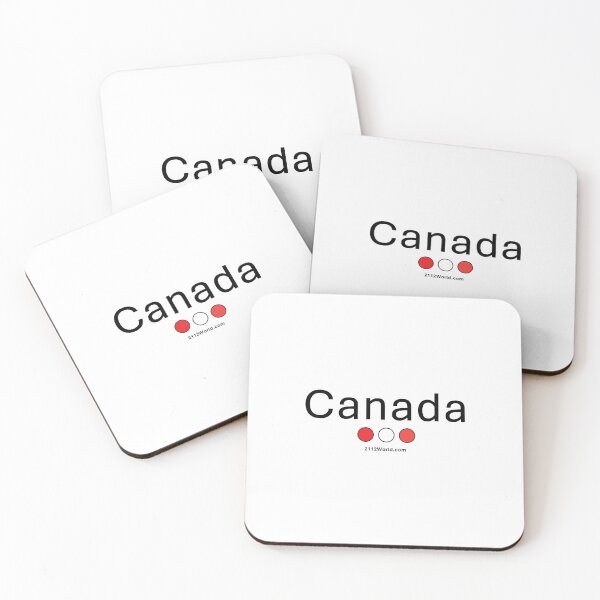 Item preview, Canada: Country + 3 Dots designed and sold by 2112 World - Wearing The World.