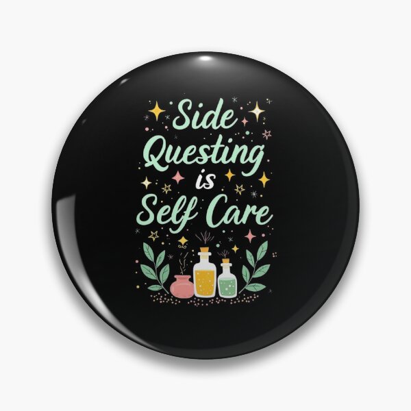 Item preview, Side Questing Is Self Care designed and sold by Nerd Forge.