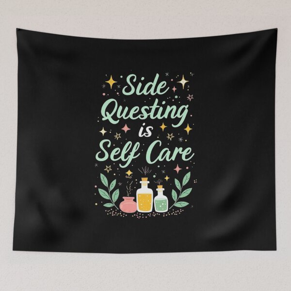 Item preview, Side Questing Is Self Care designed and sold by Nerd Forge.