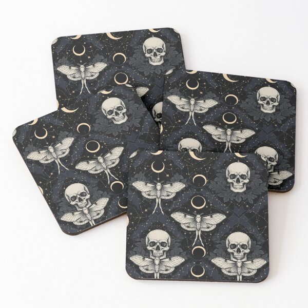 Item preview, Celestial Academia Pattern | Dark Moody Witchy Aesthetic | Mystical Forest designed and sold by StickyGuys.