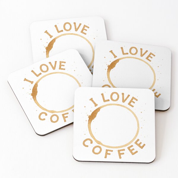 Item preview, I Love Coffee designed and sold by Tridentulus.