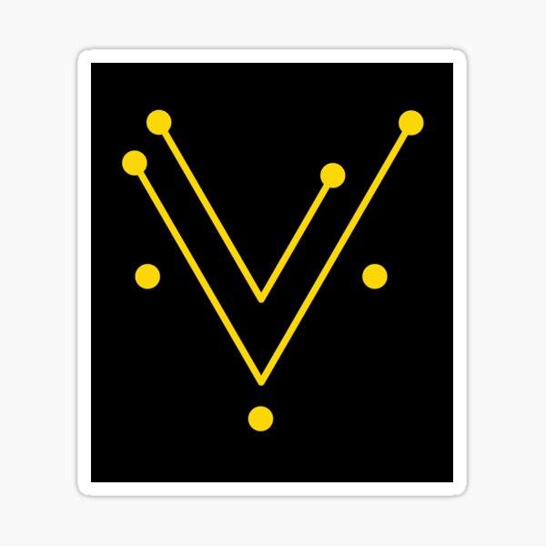 Item preview, Victory Constellation — Golden Minimalist Symbol of Triumph designed and sold by Reluant.