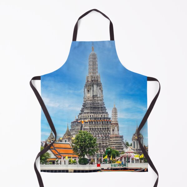 Item preview, Wat Arun or the Temple of Dawn on the Chao Phraya River in Bangkok, Thailand designed and sold by Kevin Hellon.