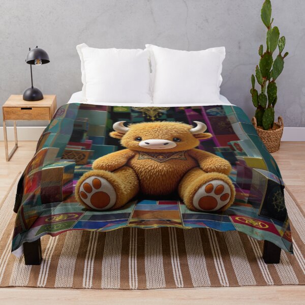 Item preview, The Plush Buffalo of Sigil Hall designed and sold by HabitableMoons.
