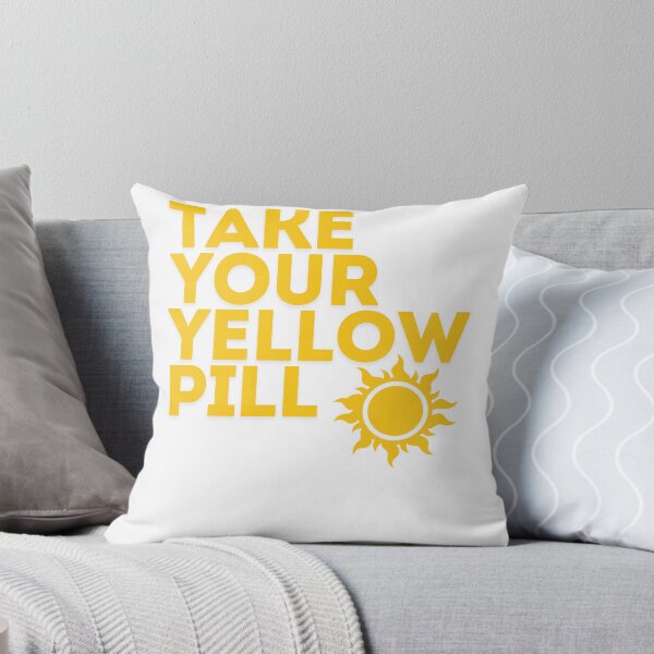 Item preview, TAKE YOUR YELLOW PILL designed and sold by WrathofNite.