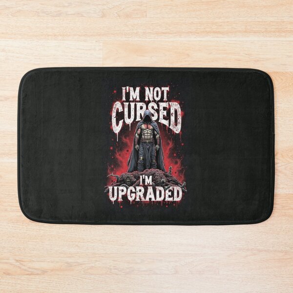 Item preview, I'm Not Cursed, I'm Upgraded designed and sold by Nerd Forge.