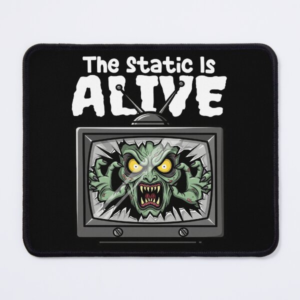 Item preview, THE STATIC IS ALIVE - MONSTER HALLOWEEN designed and sold by KEF Custom.
