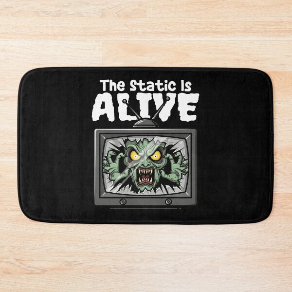 Item preview, THE STATIC IS ALIVE - MONSTER HALLOWEEN designed and sold by KEF Custom.