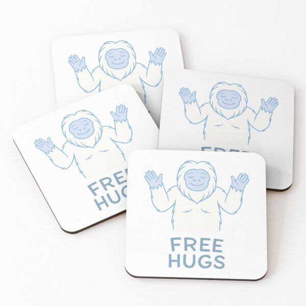 Item preview, Free Hugs - Yeti Version designed and sold by XtinaBritannica.