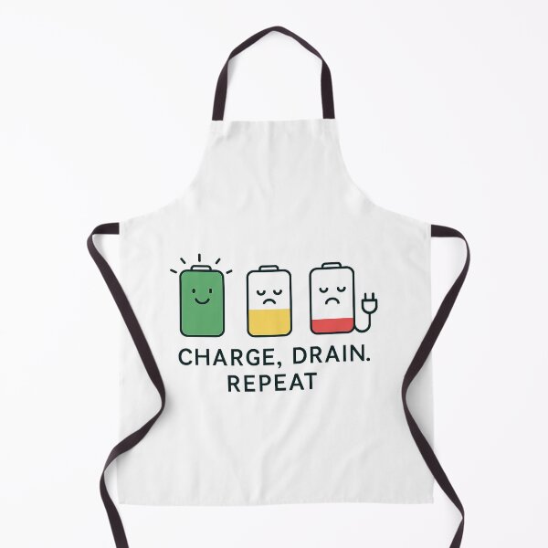 Item preview, CHARGE, DRAIN, REPEAT designed and sold by meesara.