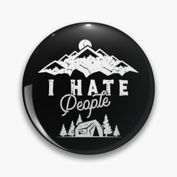 Item preview, I Hate People designed and sold by Trialloja.