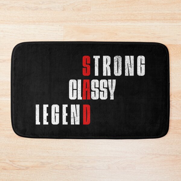 Item preview, SAD Acronym – Strong Classy Legend designed and sold by Charizmwear.