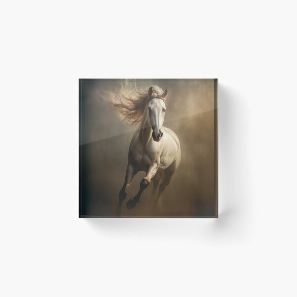 Item preview, Mystical White Horse Running designed and sold by CritterWisdom.