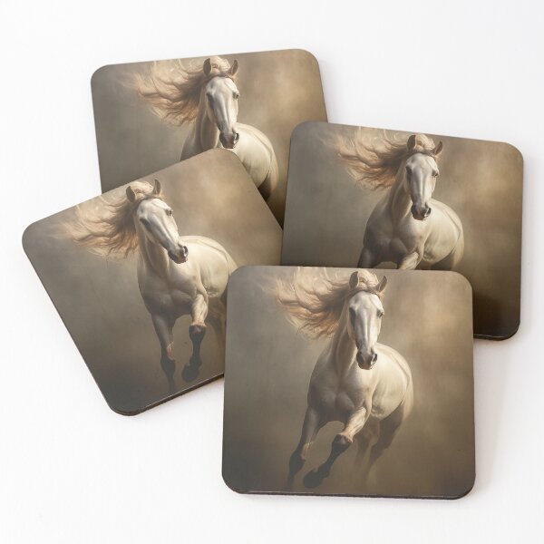 Item preview, Mystical White Horse Running designed and sold by CritterWisdom.
