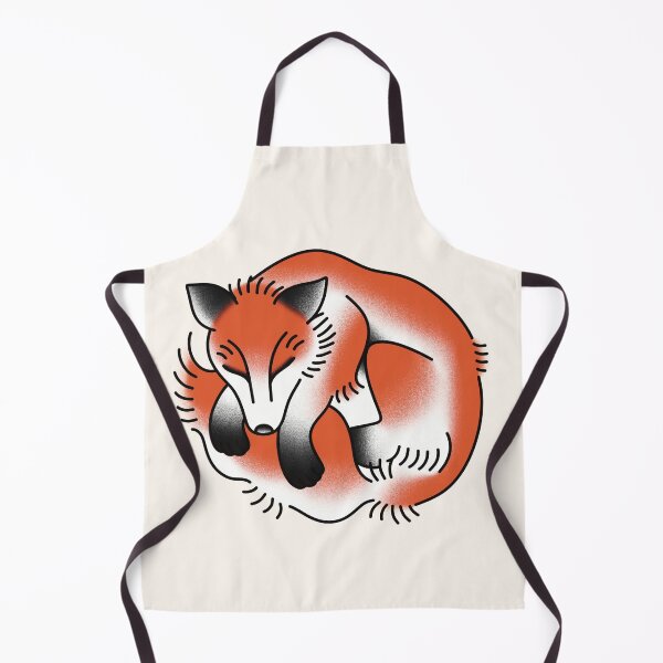 Item preview, Sleeping / Napping Orange Fox designed and sold by TradStickers.