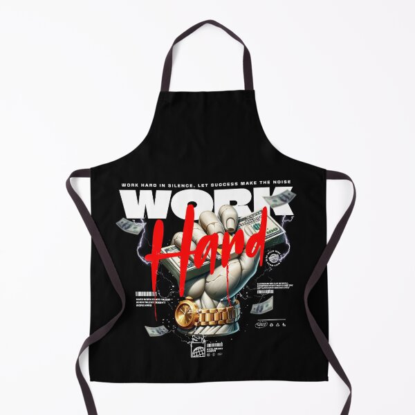 Item preview, Work Hard Motivational Urban Streetwear Design – Hustle Grind Money Mindset designed and sold by MINSET WEAR ® – Born from Mindset, Built on Discipline..