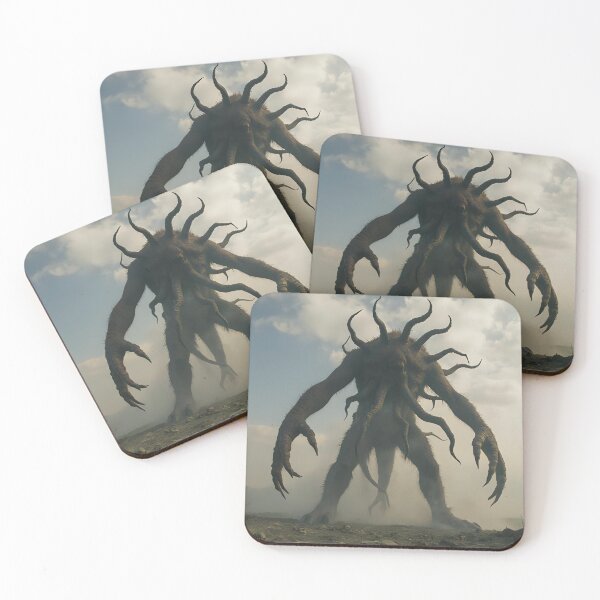 Item preview, Monster in the desert. Horror land. Intraterrestrial. designed and sold by Extintos.