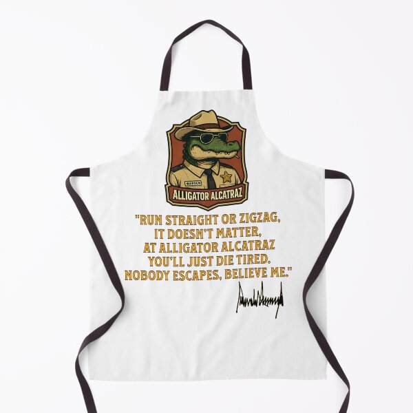 Item preview, Alligator Alcatraz, Zig Zag Quote designed and sold by CDub-Designs.