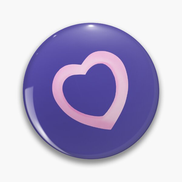 Item preview, Dimensional pink heart outline with inner heart designed and sold by MYTOPSHELF.