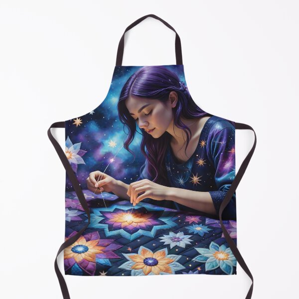 Item preview, Celestial Quilter In A Quilting Room - Quilting Lovers - For Quilters designed and sold by Wiss2Arts.