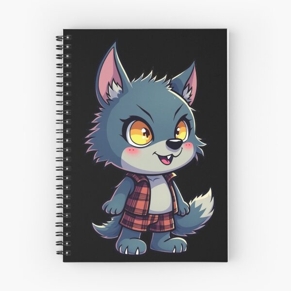 Item preview, Kawaii Chibi Werewolf Under Full Moon designed and sold by CBFreyjaArt.