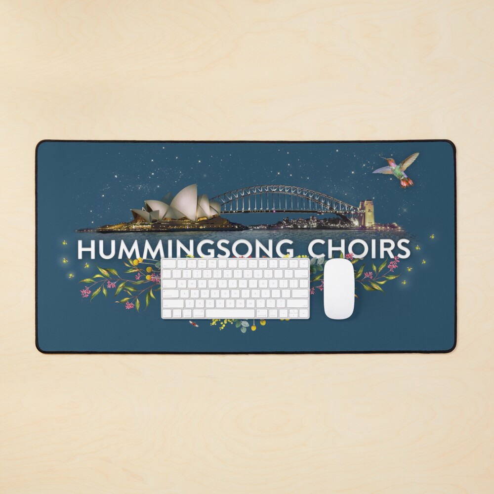 Item preview, Desk Mat designed and sold by Hummingsong2025.
