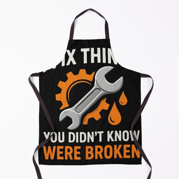 Item preview, Mechanic Humor: "I Fix Things You Didn't Know Were Broken designed and sold by bobscraze.