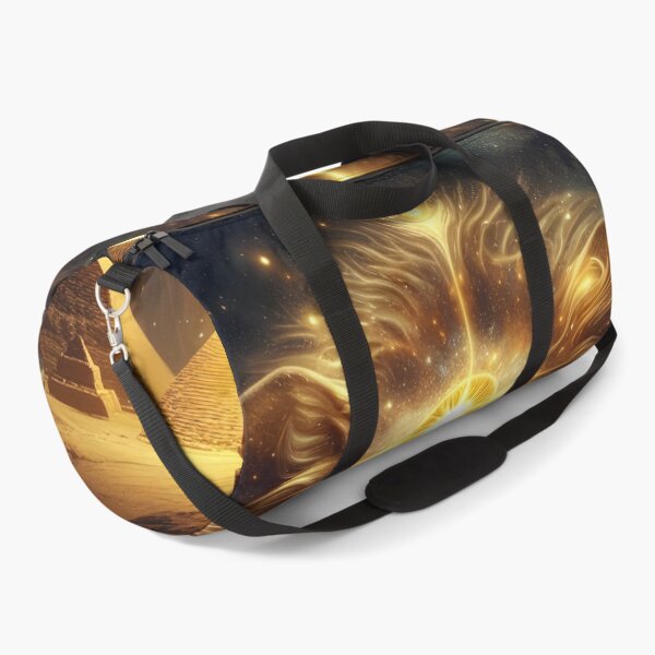 Item preview, Cosmic Lion's Gate Over Egyptian Pyramids designed and sold by The Cosmic Nexus.