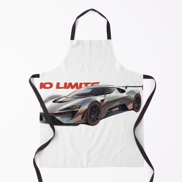 Item preview, No Limits — Futuristic Gray and Red Supercar designed and sold by Gabrielasmar Automotive art.