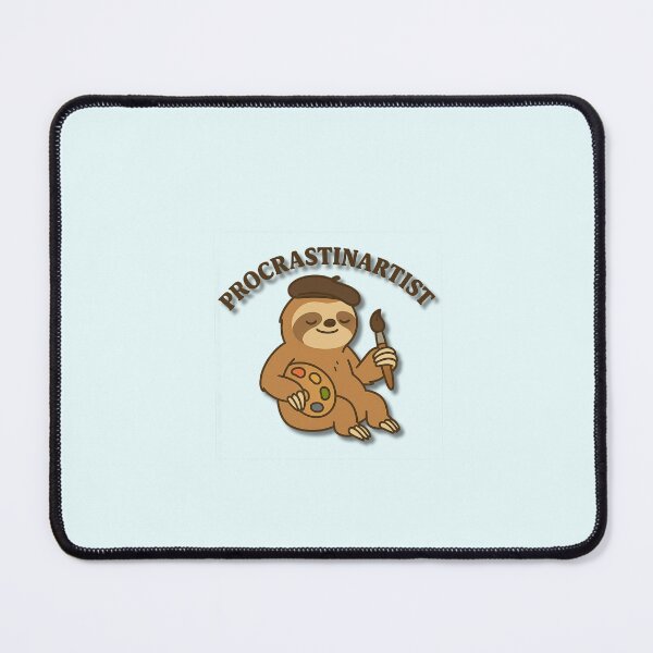 Item preview, Procrastinartist – Funny Lazy Sloth Artist Design for Creative Minds designed and sold by konthai.familyart.