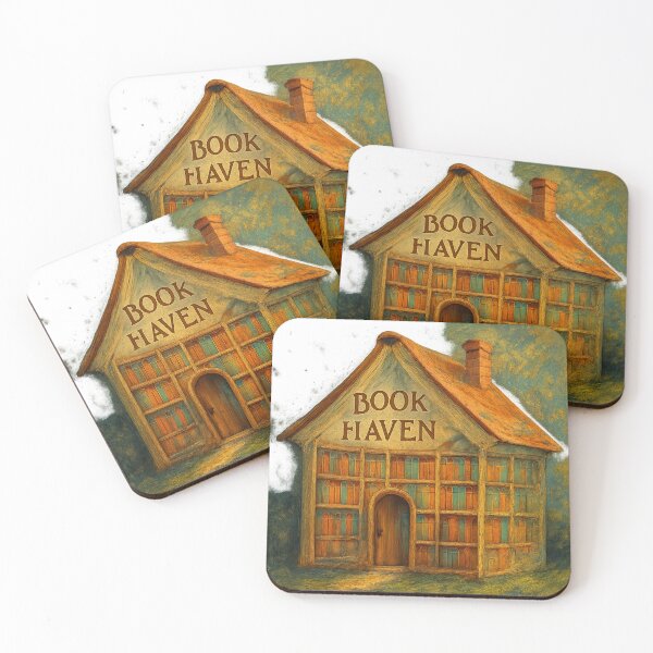 Item preview, Book Haven – Minimal Reader Badge Tee/Hoodie designed and sold by TONSNAP.