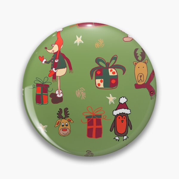 Artikelvorschau, Süße Weihnachtsfiguren entworfen und verkauft von WildDesignNZ.
