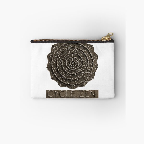 Item preview, Cycle Zen – Minimal Fitness Badge Tee/Hoodie designed and sold by TONSNAP.