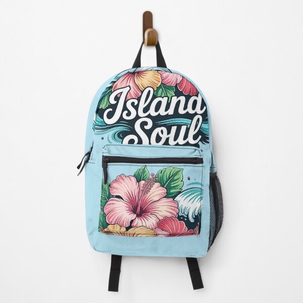 Item preview, Island Soul - Tropical Hibiscus Waves designed and sold by VibrArtco.