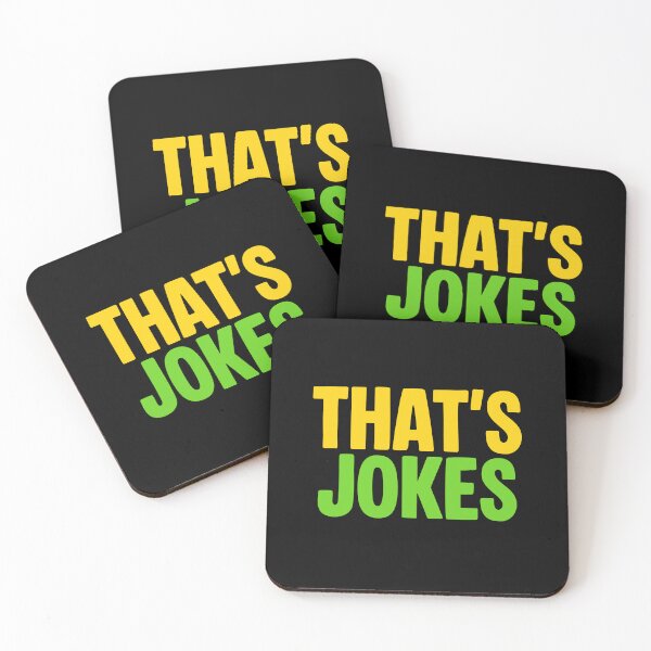 Item preview, That’s Jokes in Yellow and Green designed and sold by Memes N Lore .