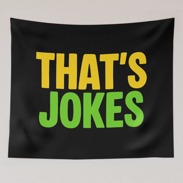 Item preview, That’s Jokes in Yellow and Green designed and sold by Memes N Lore .